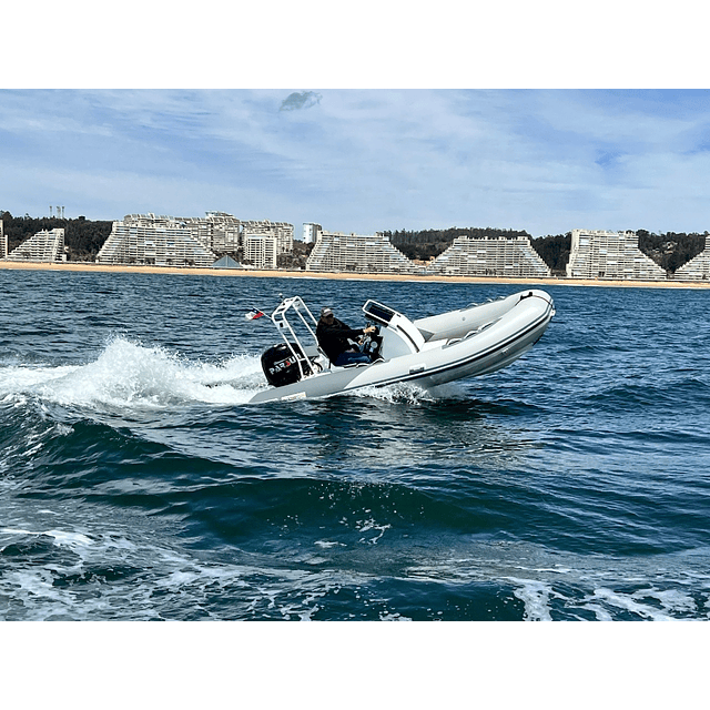 Lancha Semirrígida Sierra 480 2024 FULL 60 HP Trailer