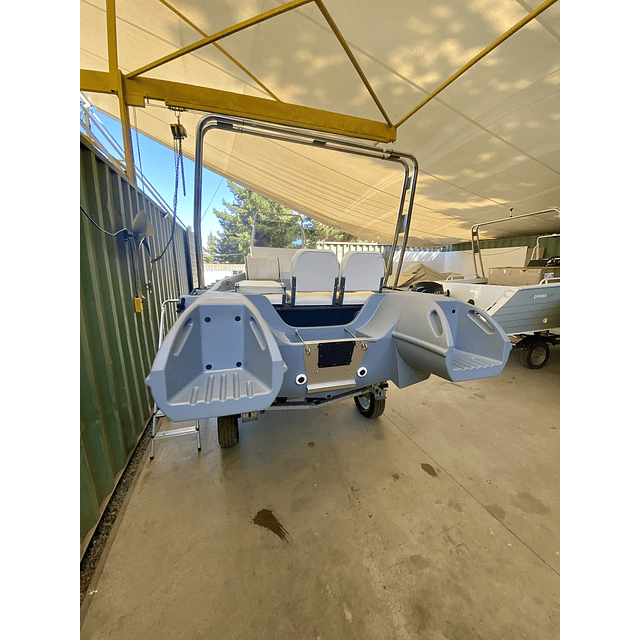 Lancha HDPE Whaly 500R PRO FULL 60HP 