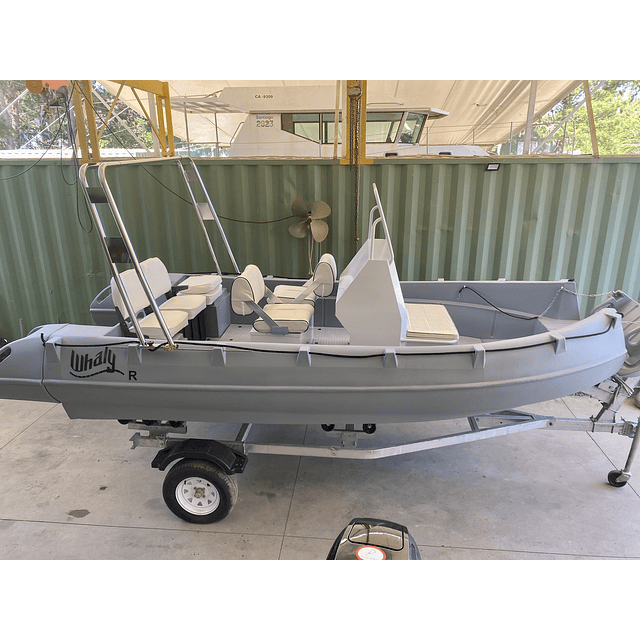 Lancha HDPE Whaly 500R PRO FULL 60HP 