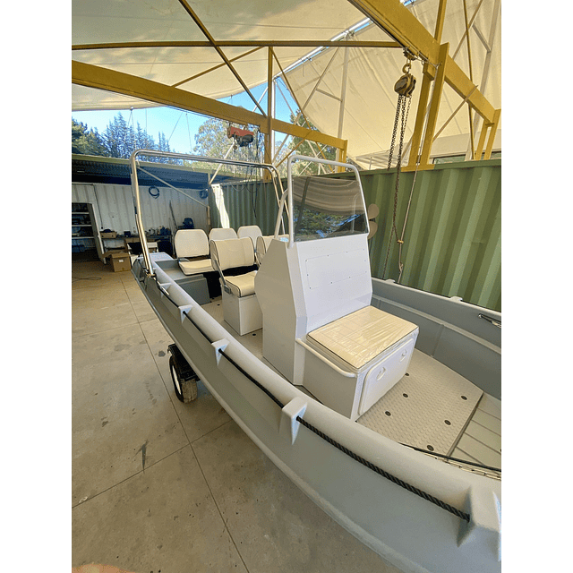 Lancha HDPE Whaly 500R PRO FULL 60HP 