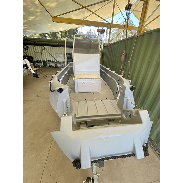 Lancha HDPE Whaly 500R PRO FULL 60HP 