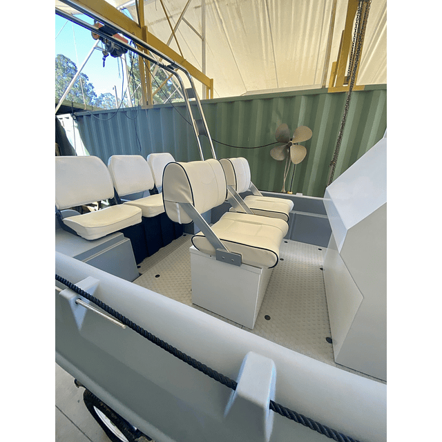 Lancha HDPE Whaly 500R PRO FULL 60HP 