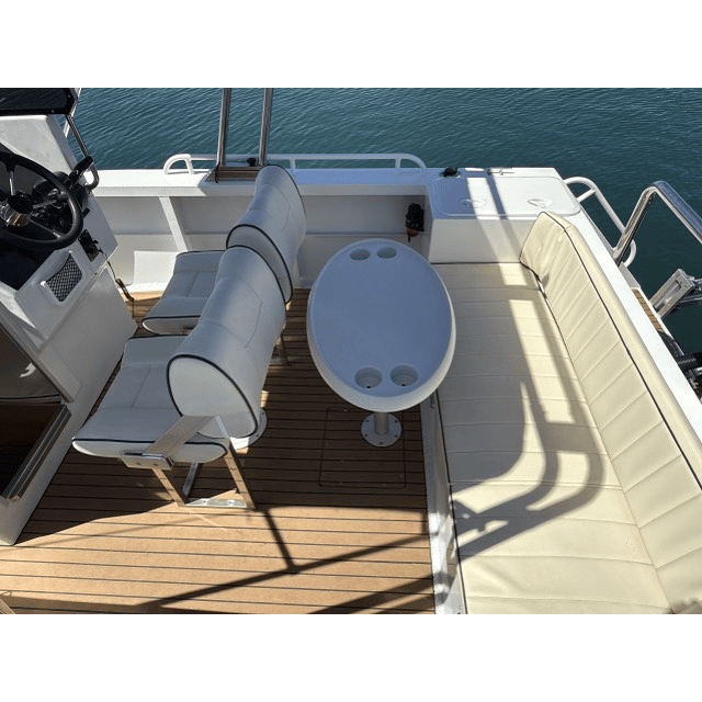 Lancha Aluminio Tonina 650 FULL 130 HP Trailer