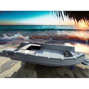 Bote HDPE Whaly 500R PRO