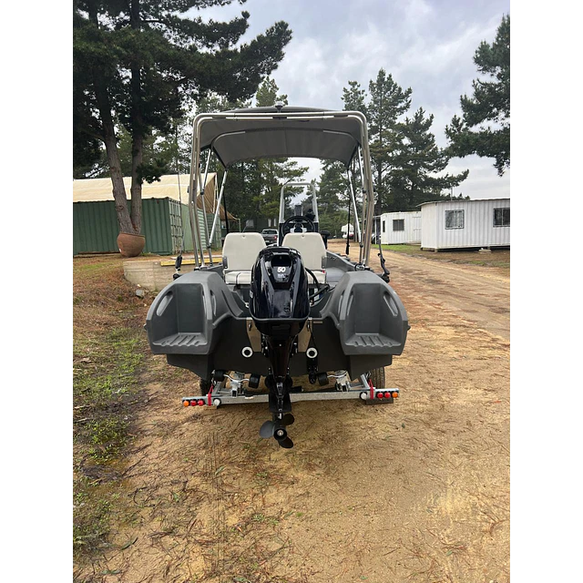 Lancha HDPE Whaly 455R PRO FULL 40 o 60 HP Trailer