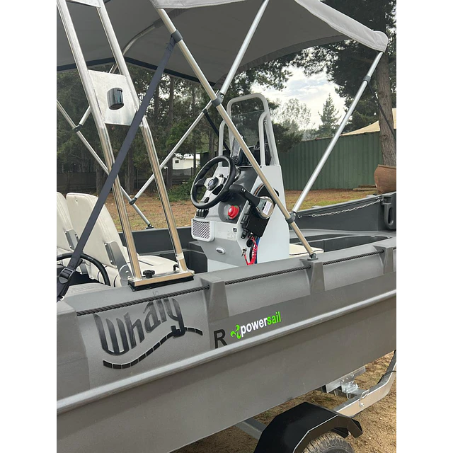 Lancha HDPE Whaly 455R PRO FULL 40 o 60 HP Trailer