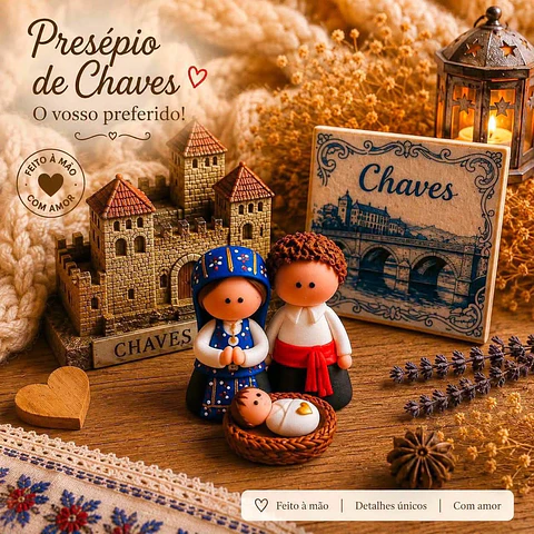 Mini Presépios regiões Portugal ( Chaves )