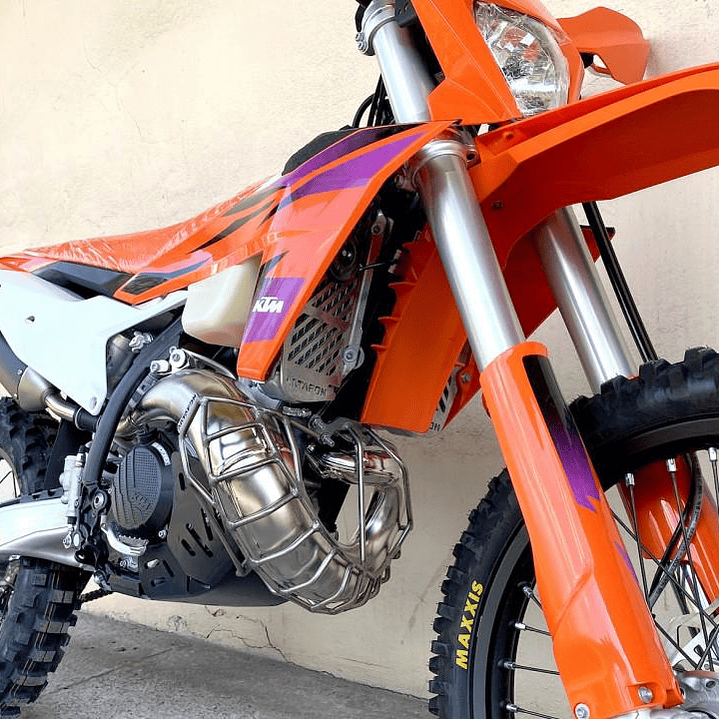 Proteção de balão de escape para KTM EXC 250/300 2024/2025 TBI  - Artafon  6