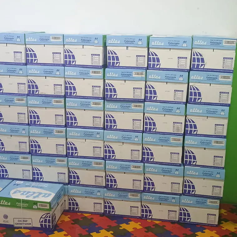 Papel bond Atlas de 75 gr.  4