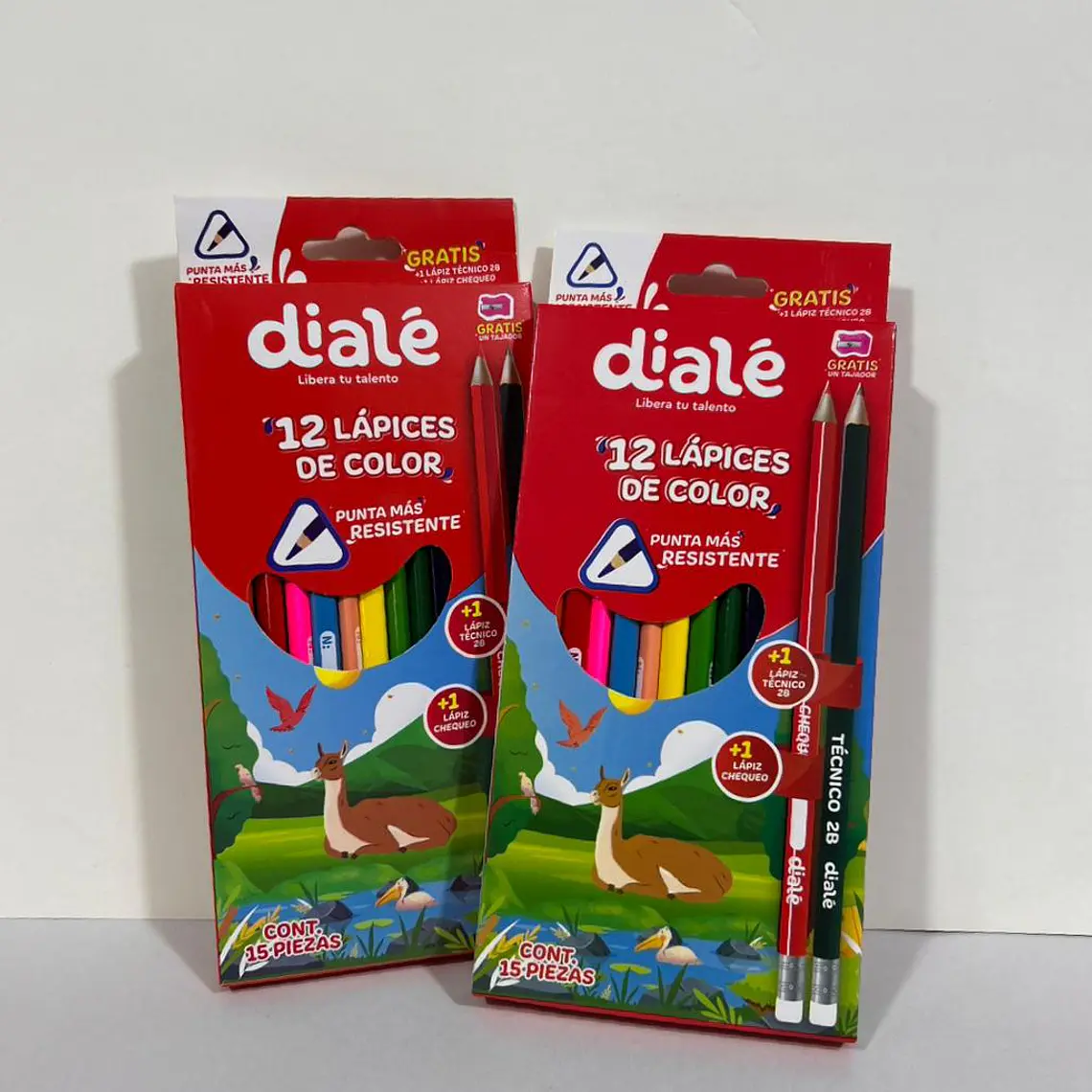 12 Lápices de Color Diale 1