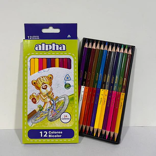 12 Colores Bicolor