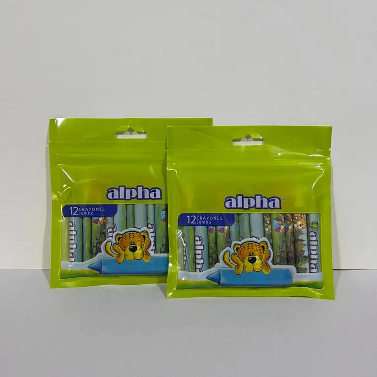 12 Crayones Jumbo Alpha 1