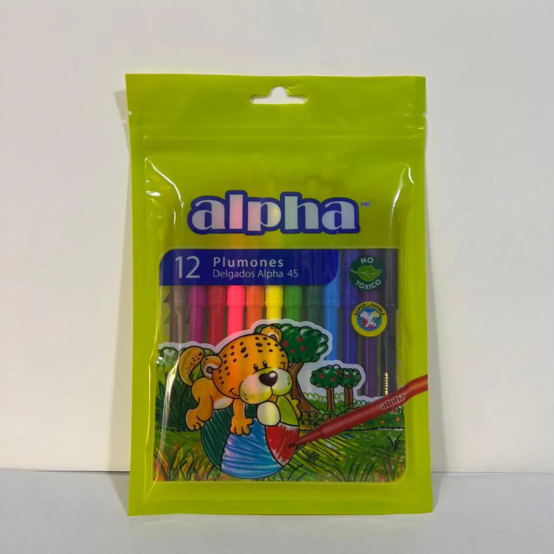 12 Plumones Alpha AGOTADO 1