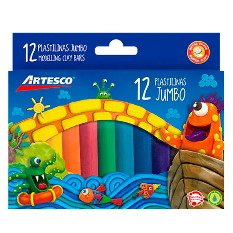 Plastilina Jumbo Artesco 2