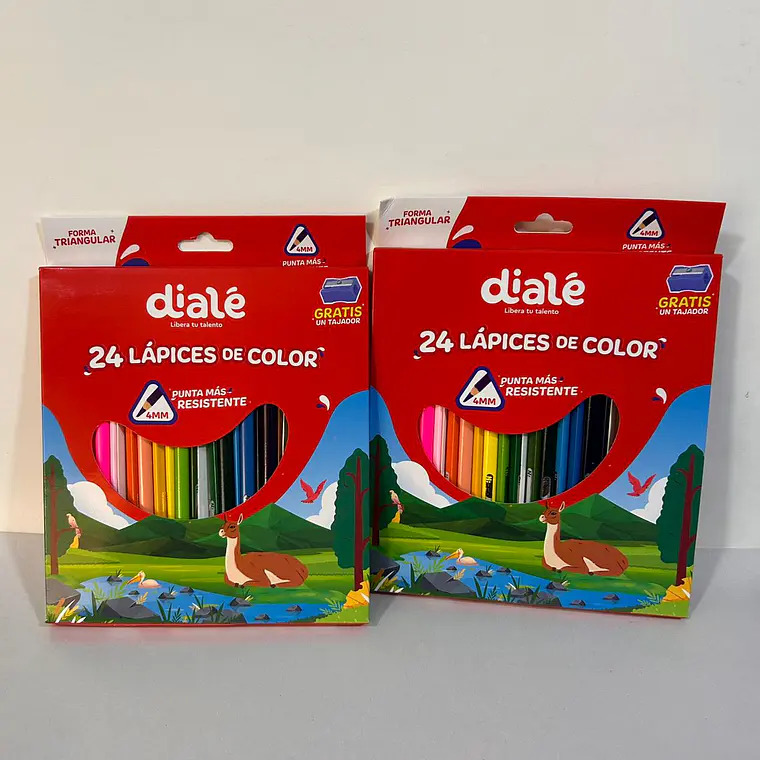 24 Lápices de Color Diale 2