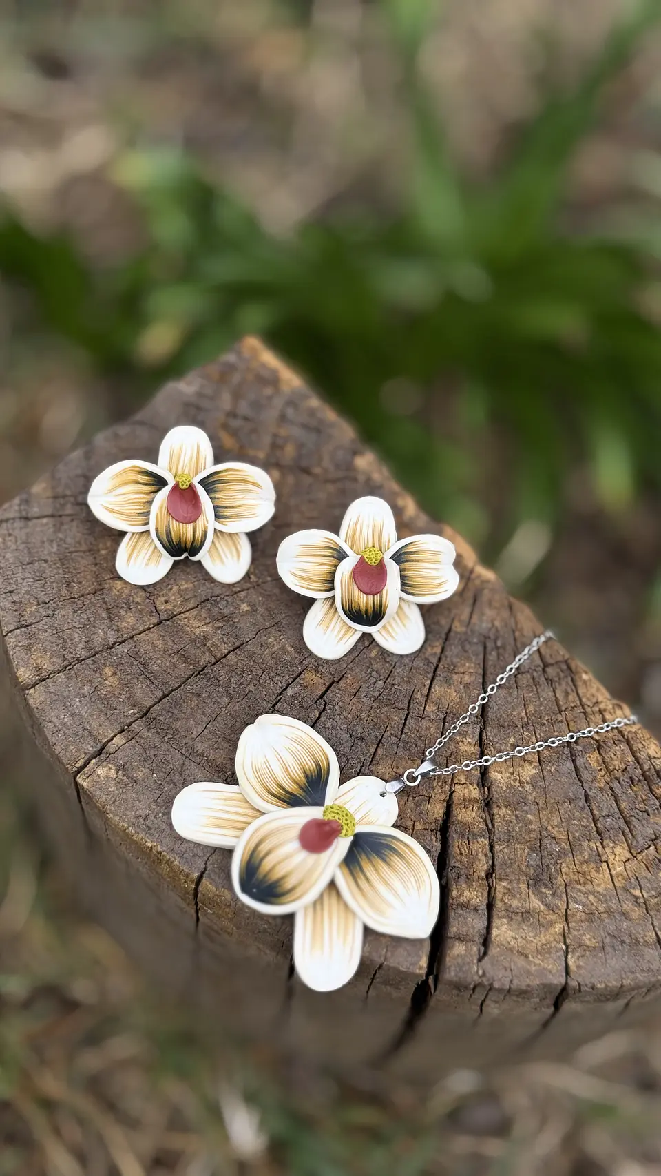 Conjunto Orquidea Champagne  2
