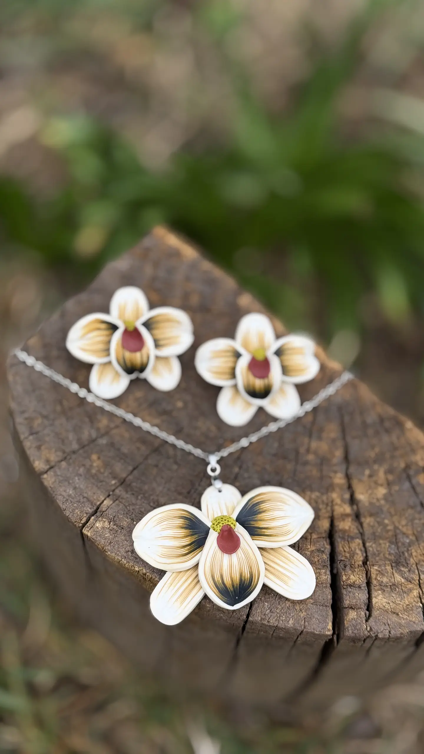 Conjunto Orquidea Champagne  3