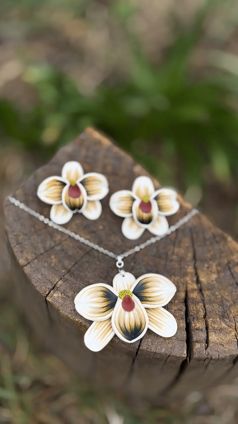 Conjunto Orquidea Champagne  3