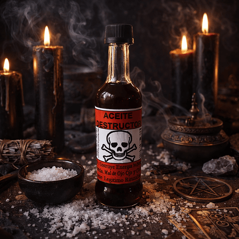 Aceite Esotérico Destructor 80 ML