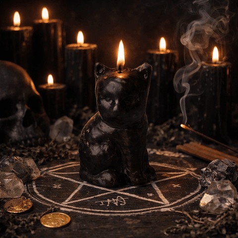Vela Gato Negro