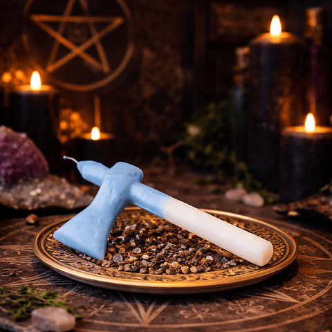 Vela Hacha de San Alejo 19 x 8 cm