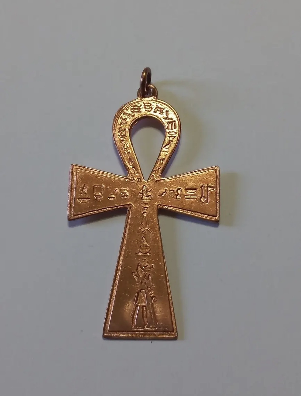 ✨𓋹 Cruz Ankh de Cobre (8 cm) 𓋹✨ 3