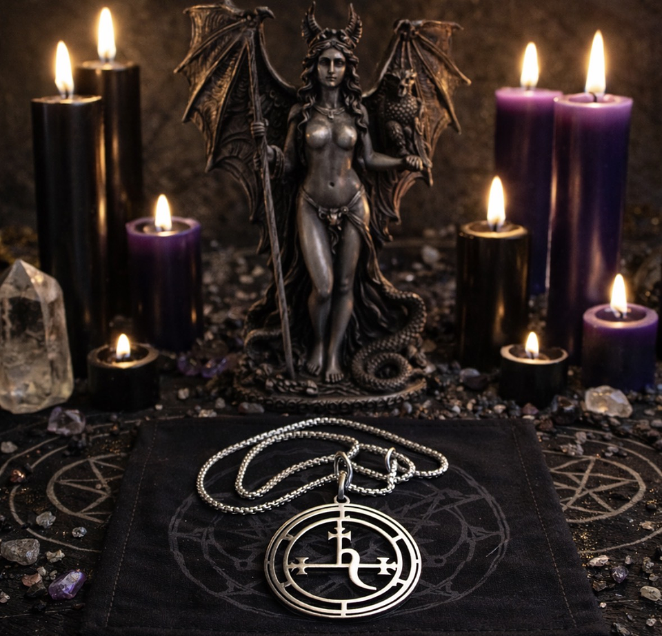 ✨🌑🖤 Amuleto de Lilith (3,5 cm) 🖤🌑✨ 1