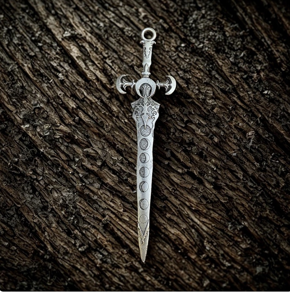 Daga de Triple Luna de 15 cm  2