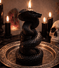 🖤🐍 Vela de Serpiente Negra 13 cm🕯️✨ - Miniatura 2