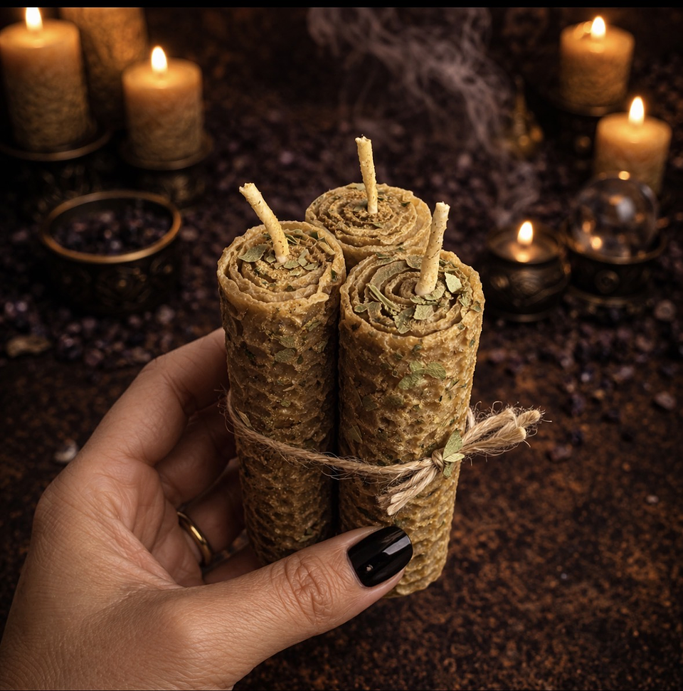 ✨🍯 Pack de 3 Velas de Miel para la Abundancia 🍯✨ 1