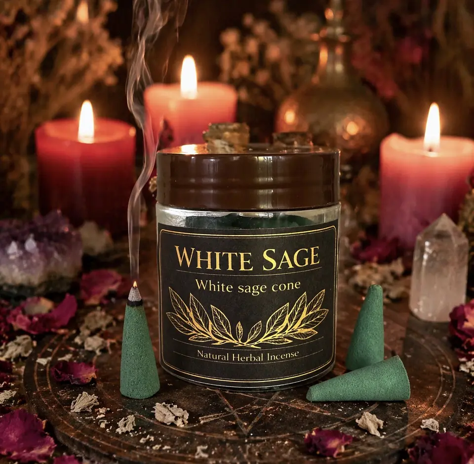 🌿 Incienso de Salvia Blanca (White Sage)  1