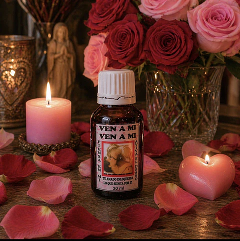 ✨🔥 ACEITE “VEN A MÍ” – ATRACCIÓN Y MAGNETISMO ESPIRITUAL 🔥✨