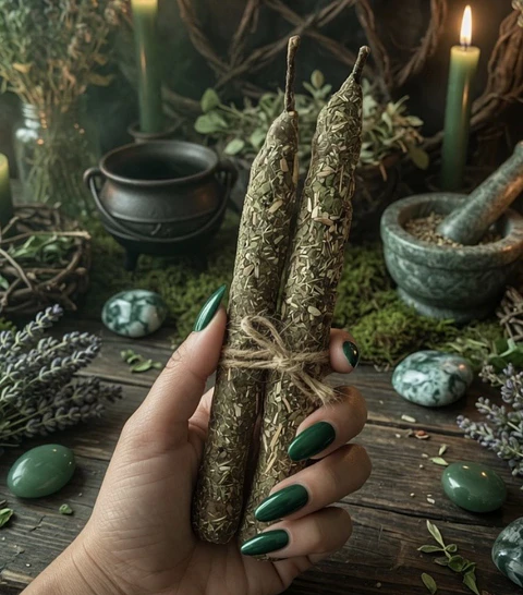 ✨🕯️ DUO DE VELAS DE MIEL PARA DESCARGA ENERGÉTICA 🕯️✨