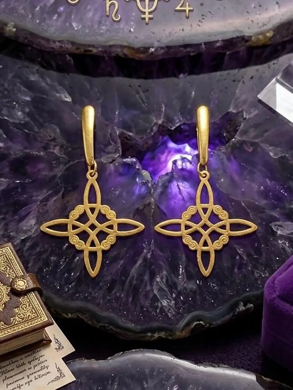 Aros de nudo de bruja✨ 2