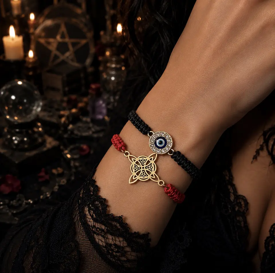  2 Pulseras Protectoras ❤️🧿 1