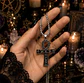 ☥ Collar protector Cruz Ankh Plateado ☥ - Miniatura 1