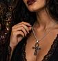 ☥ Collar protector Cruz Ankh Plateado ☥ - Miniatura 2