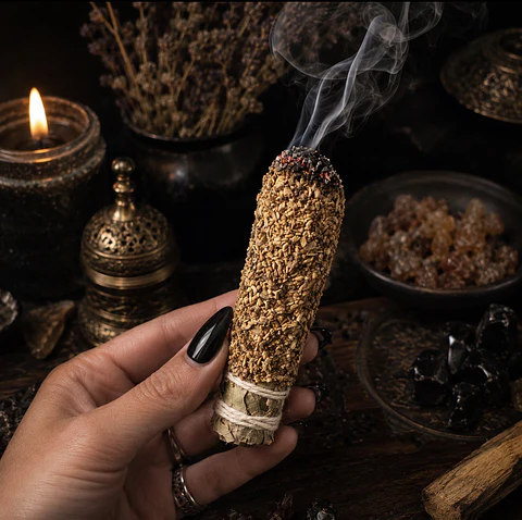 ✨ Sahúmo de Mirra y Palo Santo 10 cm ✨
