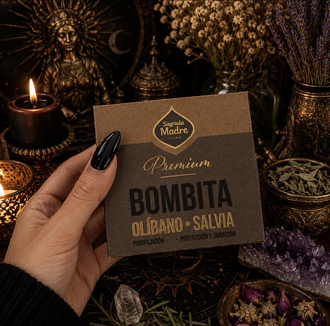  Bombitas Premium de Defumación  Olíbano & Salvia Limpieza energética