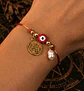 Pulsera de Protección San Benito & Ojo Turco ✨ - Miniatura 1
