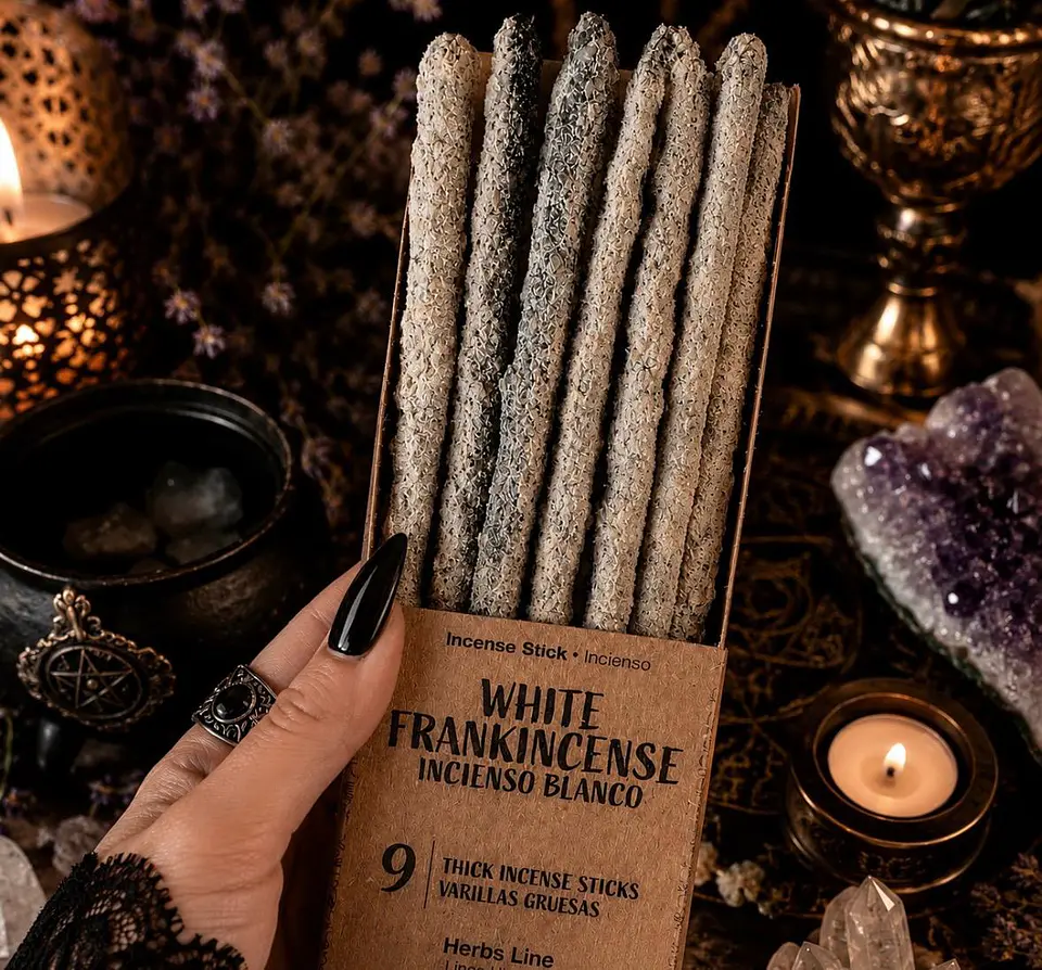 Sahúmo de Frankincense con Incienso Blanco 🤍 1