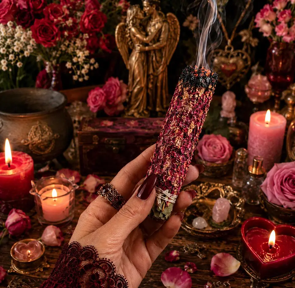🌹 Sahúmo de Rosas – Amor, Armonía y Endulzamiento 🌹 4