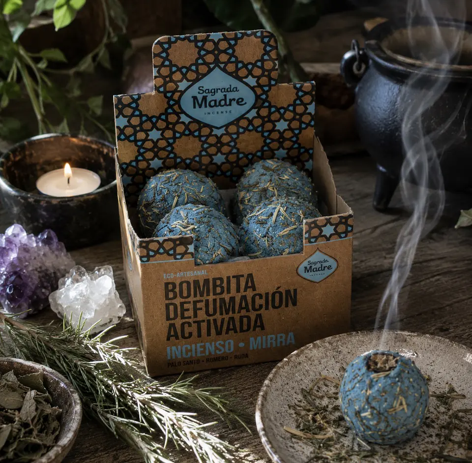 🌿 Bombitas de Defumación Activada – Limpieza Energética (8 unidades) 1