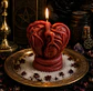 ❤️🕯️ Vela Ritual Corazón, Calavera y Serpiente - Miniatura 2