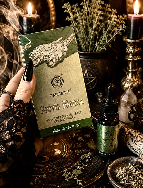 🌿 Aceite de Salvia Blanca  – 10 ml 🌿