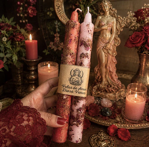Velas de Amor Diosa Venus 💕