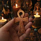 ✨𓋹 Cruz Ankh de Cobre para terapia (8 cm) 𓋹✨ - Miniatura 1