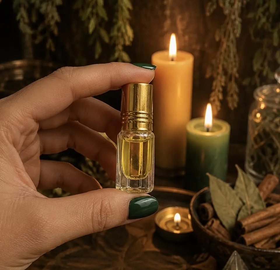Fragancia Abundancia y Trabajo · Roll-On 8 ml ✨💚 2