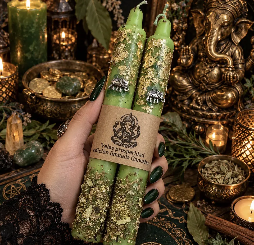 🐘✨ Colección Limitada Ganesha – Prosperidad & Abre Caminos 1