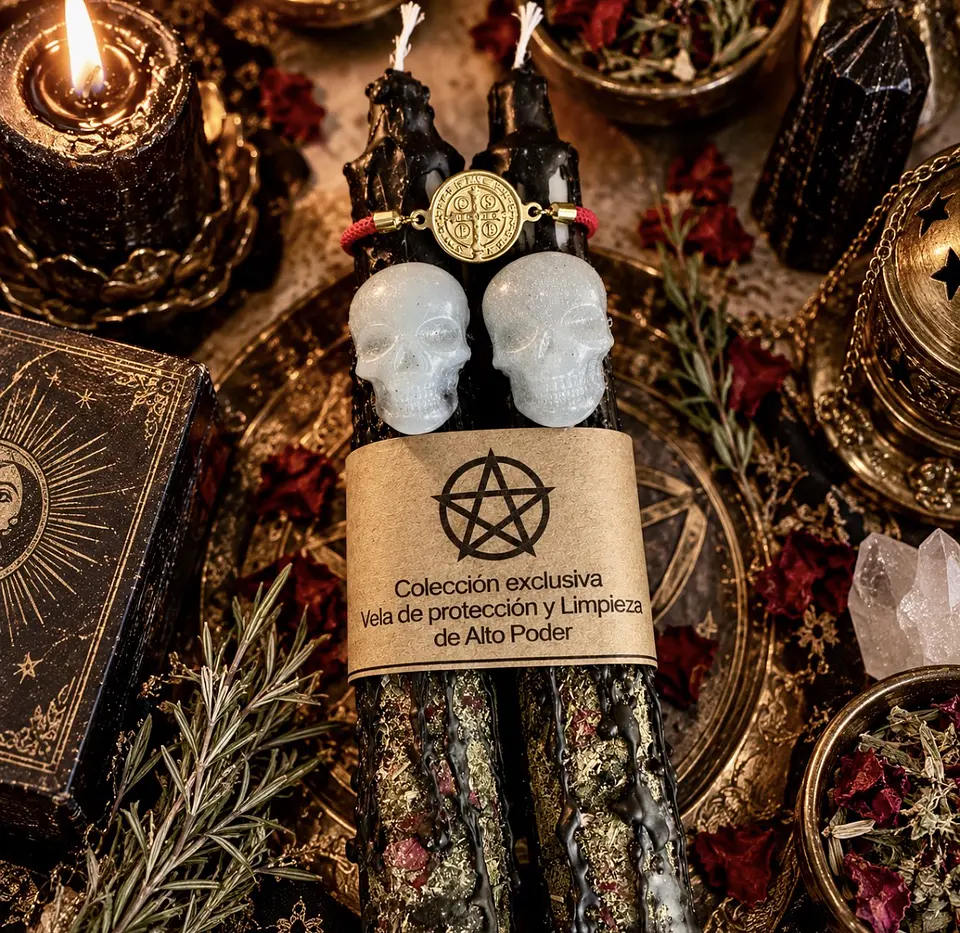 🖤 PACK 2 VELAS — LIMPIEZA & PROTECCIÓN DE ALTO PODER 🖤 1